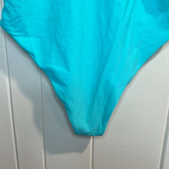 Aerie “Vacay All Day” Swimsuit Tiffany Blue - Picture 3 of 9